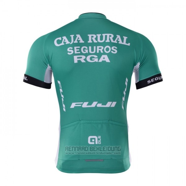 2018 Fahrradbekleidung Caja Rural Grun Wei Trikot Kurzarm Tragerhose - zum Schließen ins Bild klicken